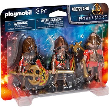 Playmobil 70672 - 3er Set Burnham Raiders