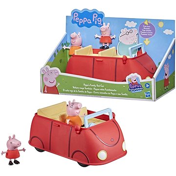 Peppa Pig Familie Rotes Auto