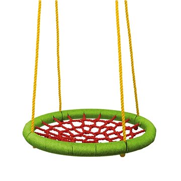 Woody Rocking Ring (Durchmesser 83 cm) - grün-rot