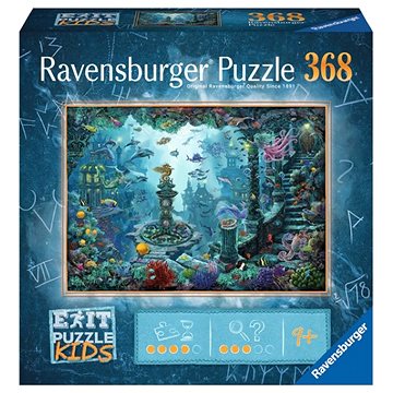 Exit KIDS Puzzle: Versunkenes Atlantis 368 Teile