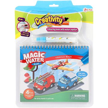 Teddies Magic Wasser Painting Fahrzeuge Mit Magic Pencil