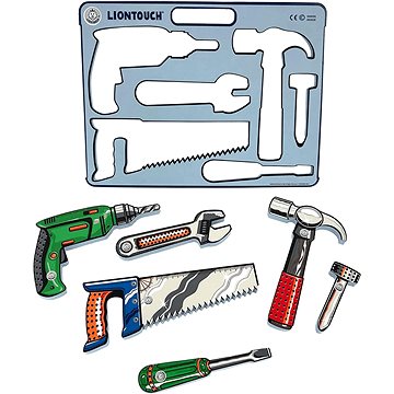 Liontouch Tool Set - Elektrische Bohrmaschine, Hammer, Säge, Schraubendreher, Schraubenschlüssel Und