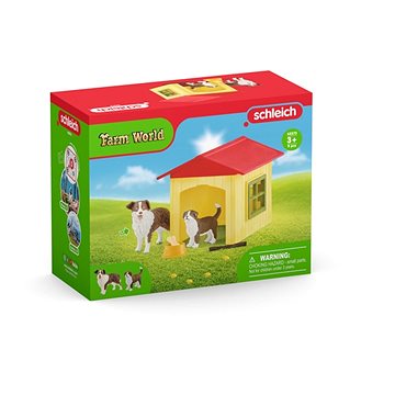 Freundliche Hundehütte