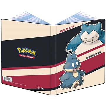 Pokémon UP: GS Snorlax Munchlax - A5 Album Für 80 Karten