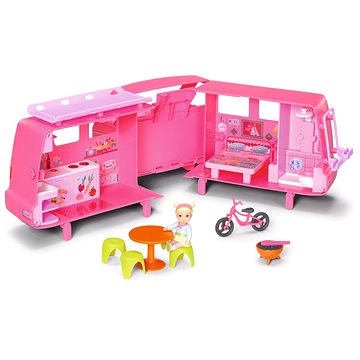 BABY born Minis-Set mit Campingwagen und Puppe