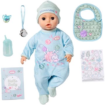 Baby Annabell Interaktiver Alexander, 43 cm