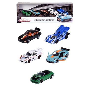 Majorette Porsche Motorsport 5 Stück