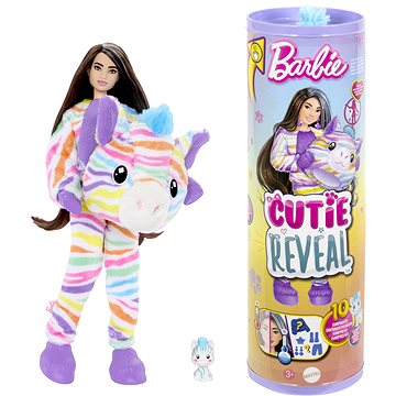 Barbie Cutie Reveal Barbie Bunte Träume Zebra Mit Zubehör Und 10 Überraschungen