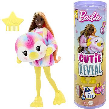 E-shop Barbie Cutie Reveal Barbie Bunte Träume Pinguin mit Zubehör und 10 Überraschungen