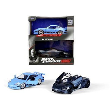 Jada Fast And Furious Twin Pack Brians Porsche 996 GT3 RS Und Shaws McLaren