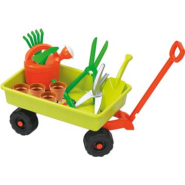 Androni Gartenwagen mit Zubehör – Länge 52 cm