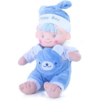 Rappa Stoffpuppe - 25 cm - blau