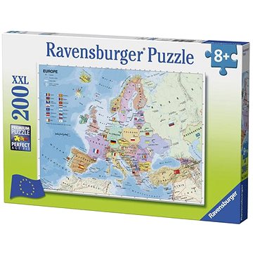 Ravensburger Puzzle 128419 Karte Von Europa 200 Teile