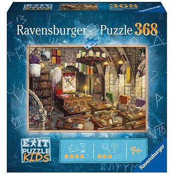 Ravensburger Puzzle 133024 Exit KIDS Puzzle: Zauberschule 368 Teile