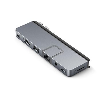 HyperDrive DUO PRO 7-in-2 USB-C Hub, grau