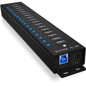 ICY BOX IB-HUB1717-U3 16+1 USB-A 3.2 Hub