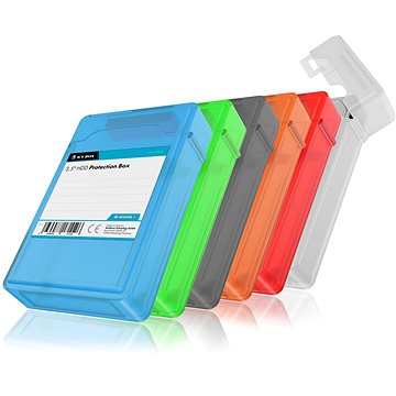 ICY BOX IB-AC602b-6 Satz von 6 Gehäusen für 3,5" HDD