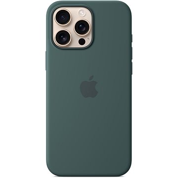 Apple IPhone 16 Pro Max Silikon Case Mit MagSafe – Seegrün