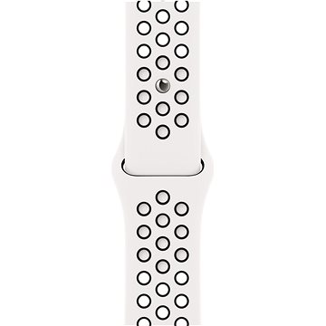 Apple Watch 41 Mm Snow White And Black Nike Sportarmband