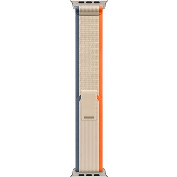 Apple Watch 49mm Trail Loop Orange/Beige - S/M