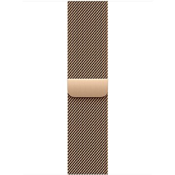 Apple Watch 42mm Milanaise Armband Gold