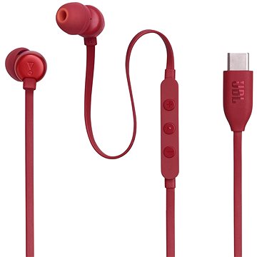 JBL Tune 310 USB-C rot