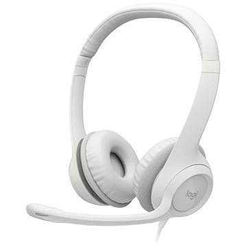 Logitech USB Headset H390 weiß