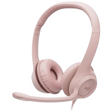 Logitech USB-Headset H390 rosa