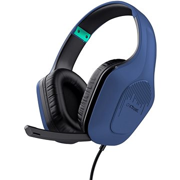 Trust GXT415B ZIROX HEADSET - blau