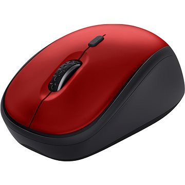 TRUST YVI+ Wireless Mouse - ECO Zertifiziert - Rot