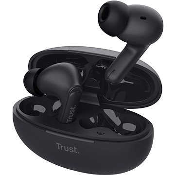 Trust YAVI ENC ECO FRIENDLY earbuds schwarz