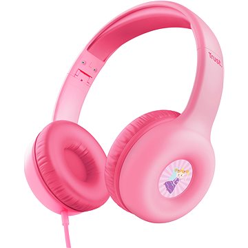 Trust NOUNA Kids headphones rosa