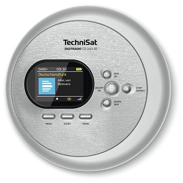 TechniSat DigitRadio CD 2GO BT, silver