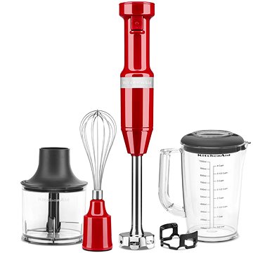 KitchenAid Stabmixer mit Zubehör, Royal Red