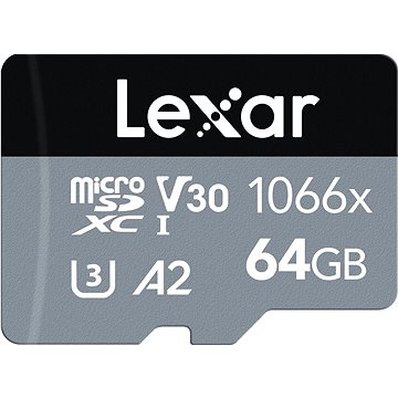 Lexar MicroSDHC SILVER 64 GB