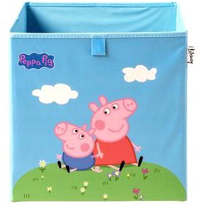 Lifeney Peppa Wutz Und Tommy Aufbewahrungsbox 33 × 33 × 33 Cm