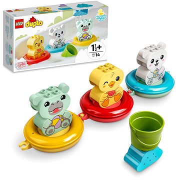 LEGO DUPLO 10965 Badewannenspaß: Schwimmender Tierzug