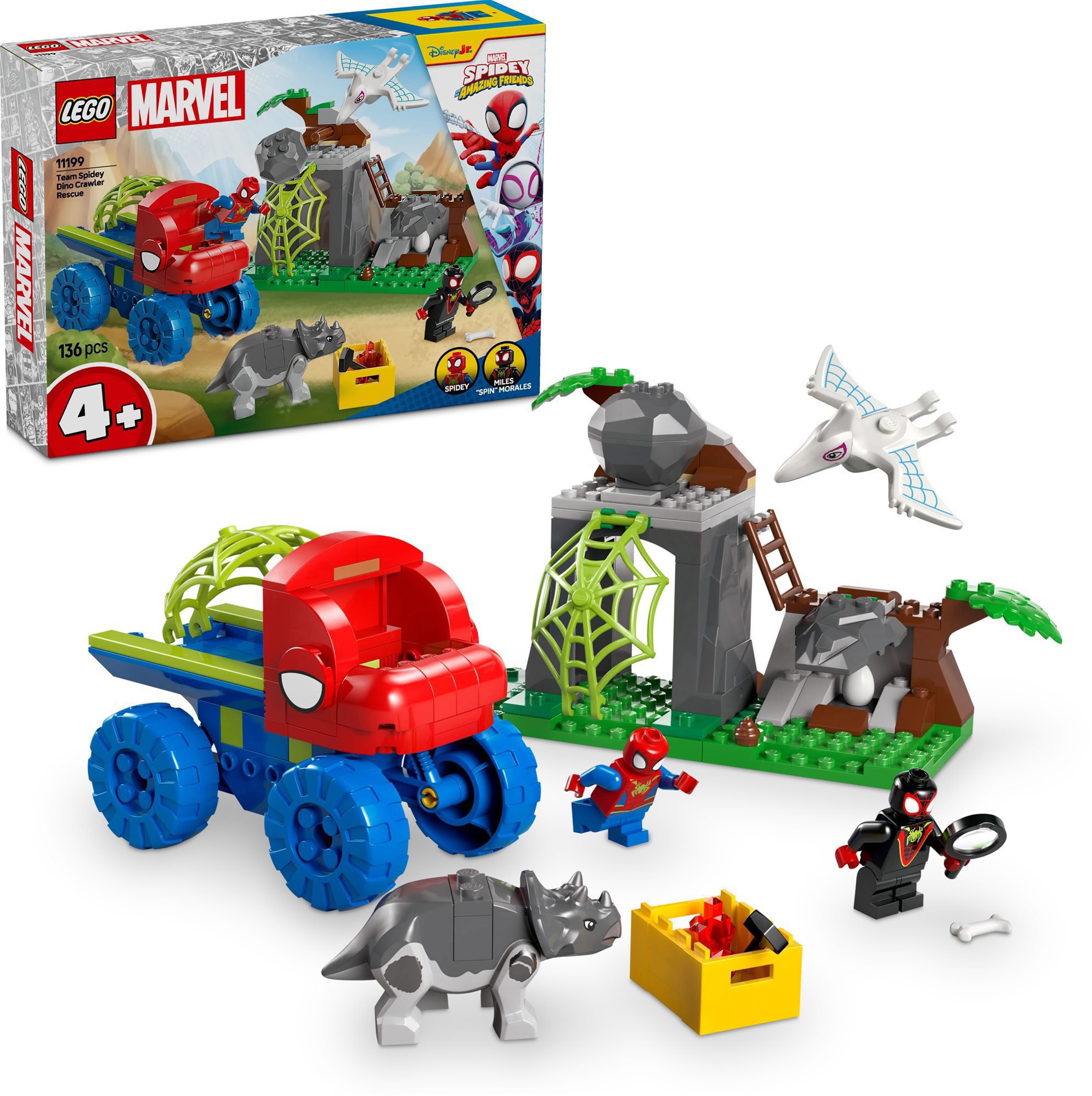 LEGO® Marvel Spideys Team Auf Rettungsmission Im Dino-Truck 11199 Spideys Team Auf Rettungsmission Im Dino-Truck