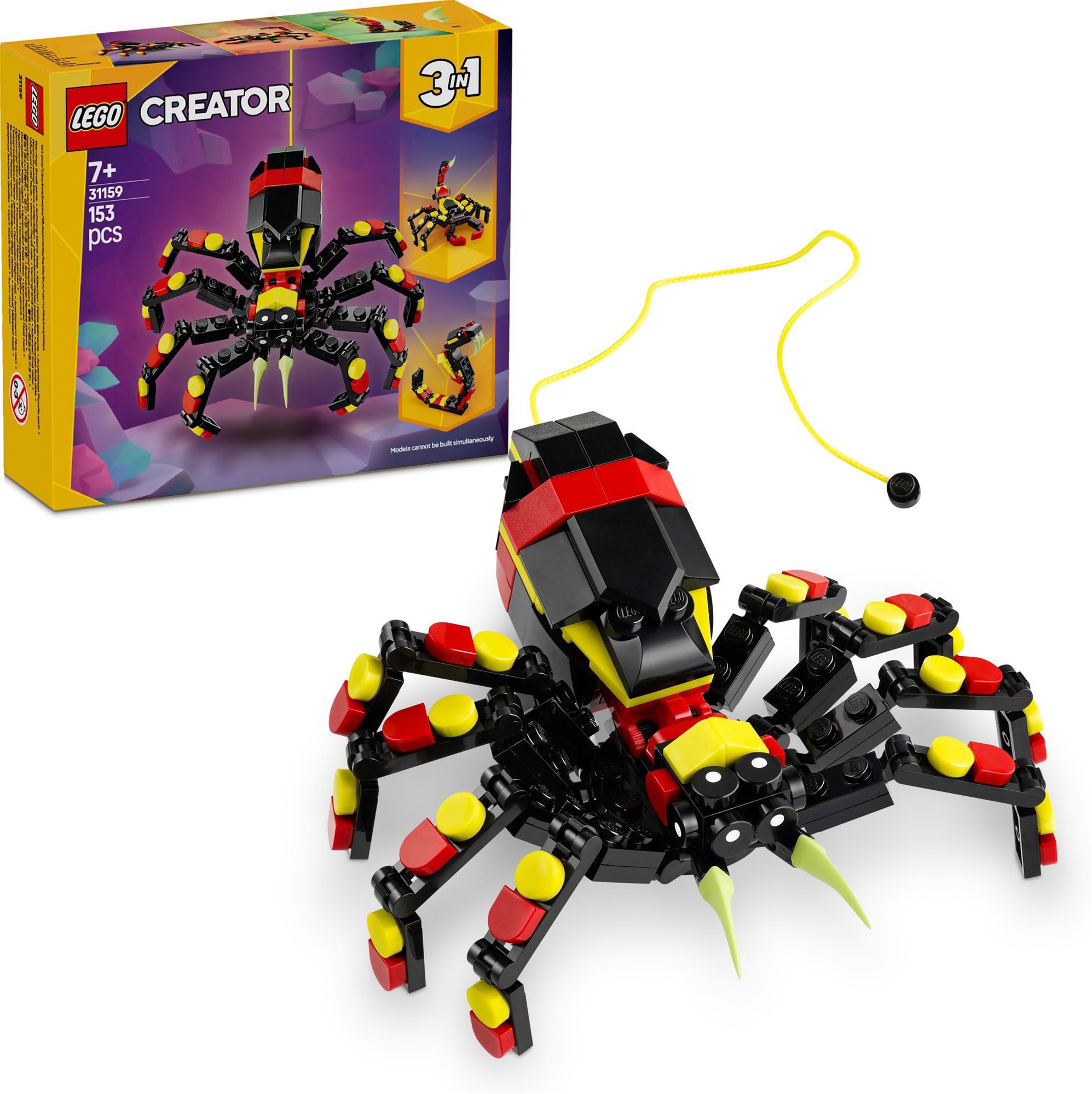 LEGO® Creator 3 V 1 31159 Wilde Tiere: Überraschungsspinne