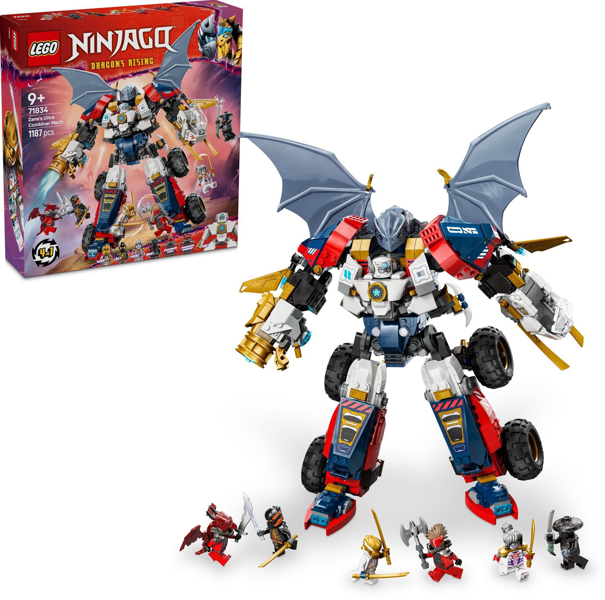 LEGO® NINJAGO® 71834 Zanes Ultra-Kombi-Mech