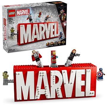 LEGO® Marvel 76313 MARVEL Logo & Minifiguren