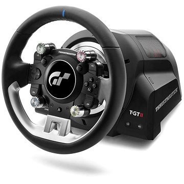 E-shop Thrustmaster T-GT II PACK, Lenkrad + Sockel (ohne Pedale) für PC und PS5, PS4