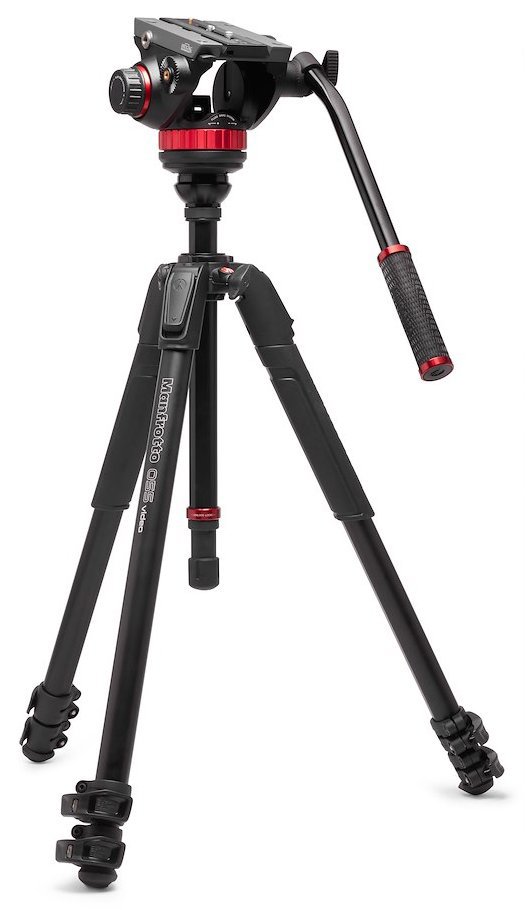 Manfrotto 502 HEAD & 055 ALU 3 SEC VIDEO