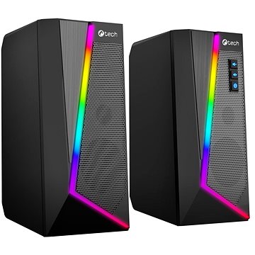 C-TECH SPK-17, 2.0, RGB, schwarz