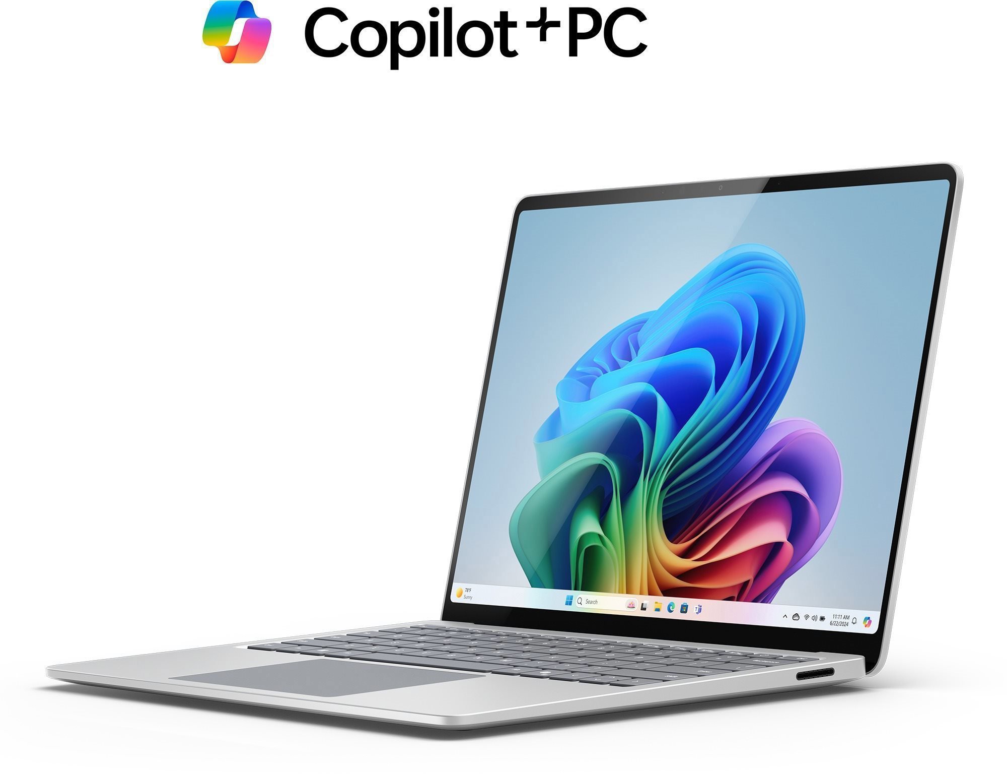 Microsoft Surface Laptop,Copilot+ PC,13,8 IPS,Snapdragon® X Plus,16GB,256GB,7th Edition,Platinum