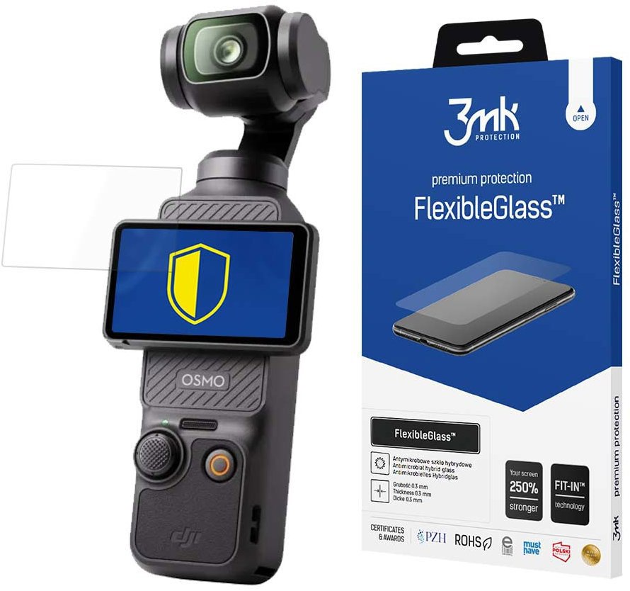 3MK Hybrid FlexibleGlass für DJI Osmo Pocket 3