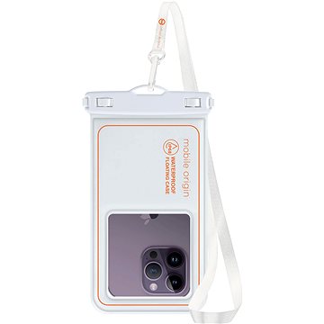 Mobile Origin Waterproof Floating Case 6.8 White/Orange