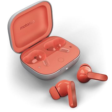 Motorola Moto Buds Coral Peach