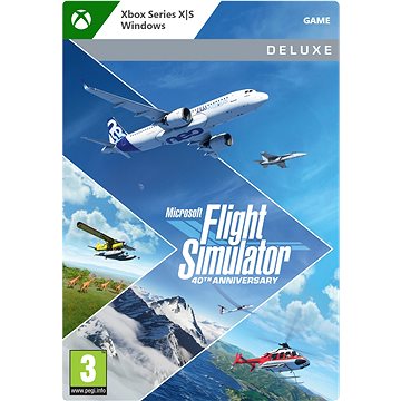 Microsoft Flight Simulator 40th Anniversary - Deluxe Edition - Xbox Series X,S / Windows Digital