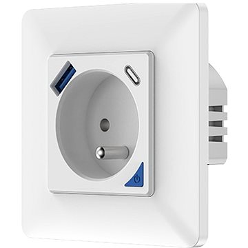 MOES Smart Wall Socket, Wi-Fi, +USB